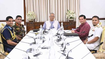 শান্তিপূর্ণ ভোটের প্রস্তুতি নিতে ৩ বাহিনী প্রধানকে নির্দেশ